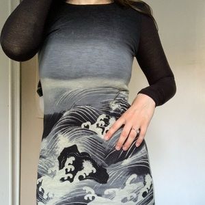 Fuego Longsleeve Minidress